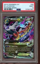 PSA 9 Perfeito Pokemon M Latios EX Roaring Skies Full Art #59 2015 comprar usado  Enviando para Brazil