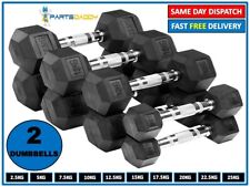 Hex dumbbells set for sale  OLDHAM