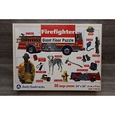 jumbo puzzle fire fighters for sale  Hahnville