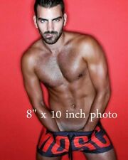 Usado, Modelo NYLE DIMARCO PEITO PELUDO celebridade surda sem camisa foto BEEFCAKE #16  comprar usado  Enviando para Brazil