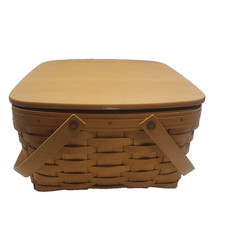 Vtg longaberger lidded for sale  Merritt Island