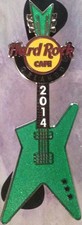 Hard Rock Cafe ORLANDO 2014 TORNADO de ROCK Verde PINO DE GUITARRA LE 300 Nova Bolsa HRC! comprar usado  Enviando para Brazil