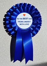 Personalised rosette choose for sale  TURRIFF