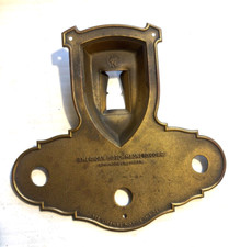 Antigo receptor de rádio americano Bosch Magneto Corp. moldura placa latão escudo comprar usado  Enviando para Brazil