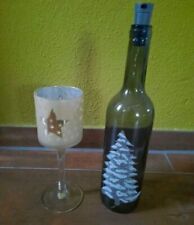 Weihnachtsdeko glas teelicht gebraucht kaufen  Hirschaid