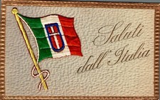 Bandiera italiana tricolore usato  Asti