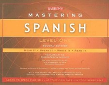 Barron's Mastering Spanish Level 1: - Paperback, by Stockwell Robert P.; - Good, usado comprar usado  Enviando para Brazil