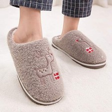 Christmas slippers men for sale  HORSHAM