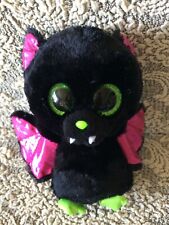 Peluche TY Beanie Boos Igor the Bat 6", Halloween negro, ojos brillantes, SIN ETIQUETA 2015 segunda mano  Embacar hacia Argentina