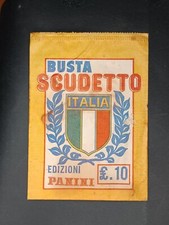 Bustina figurine scudetto usato  Italia