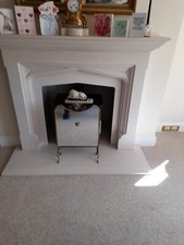 Antique brass fireplace for sale  STOURBRIDGE