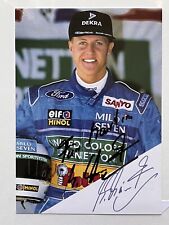 Autogramm michael schumacher gebraucht kaufen  Berlin