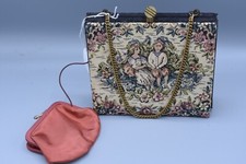 Vintage tapestry clutch for sale  East Lansing