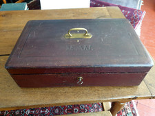 Coffret bois cuir d'occasion  Ancy-le-Franc