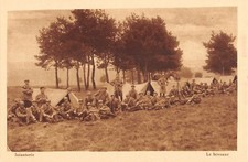 Cpa guerre infanterie d'occasion  Claira