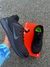 Tênis esportivo de corrida Nike Free Run 2018 preto/preto tamanhos 9-13 942836-002 NOVO, usado comprar usado  Enviando para Brazil