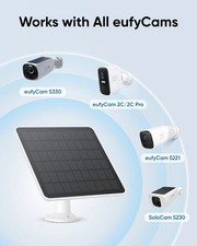 Usado, Painel solar USB-C eufy genuíno 3W T8705 | Novo - Sem caixa | Estoque UA comprar usado  Enviando para Brazil