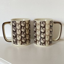 Set rooster mugs for sale  Marblehead