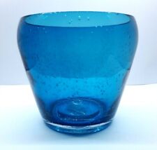 Vaso vetro blu usato  Foggia