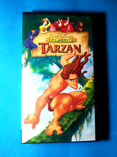 Videocassetta vhs tarzan usato  Italia