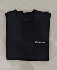 Shirt balenciaga nera usato  Napoli