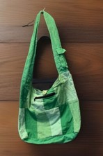 Bolsa carteiro Kathmandu Imports OM boho hippie tiracolo verde algodão comprar usado  Enviando para Brazil