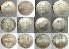 Allemagne lot monnaies d'occasion  Toul