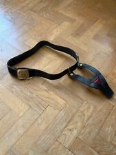 Cinturone cuoio nero usato  Pontedera