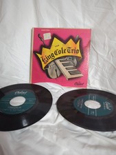 Usado, The King Cole Trio 45 box set Capitol Records ORIGINAL 1955 comprar usado  Enviando para Brazil