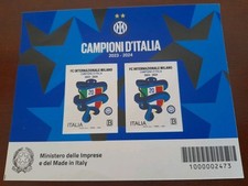 Foglio francobolli poste usato  Genova