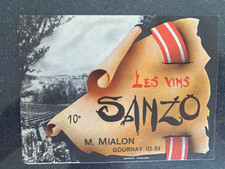 Etiquette vin ancienne d'occasion  Saint-Perdon
