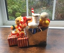 Vintage flock teddy for sale  BIRMINGHAM