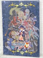 DISGAEA 5 Makai Senki Art Works Ilustração Fan Book Sony PS4 2015 Japão Ltd comprar usado  Enviando para Brazil