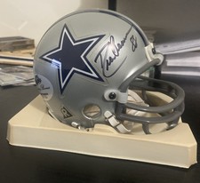 2001 Playoff Absolute Drew Pearson autógrafo mini capacete /600 Cowboys HOF comprar usado  Enviando para Brazil