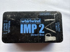 Whirlwind IMP2 caixa DI ultra resistente para palco e estúdio comprar usado  Enviando para Brazil