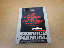 1995 Ford F250 F350 Turbo 7.3 diesel picape loja manual de serviço ORIGINAL comprar usado  Enviando para Brazil
