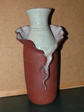 Stoneware vase vintage for sale  Fenton