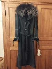 Manteau long noir d'occasion  Brive-la-Gaillarde