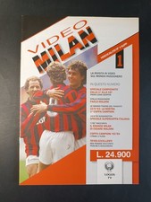 A.c. milan opuscolo usato  Italia