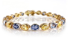 Armband saphire blau gebraucht kaufen  Düsseldorf