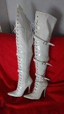 Lackstiefel verknees . gebraucht kaufen  Berlin
