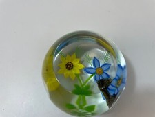 Caithness paperweight floral for sale  UK