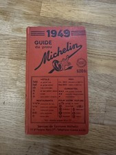 Guide michelin 1949 d'occasion  Reims