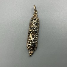 9ct gold mezuzah for sale  STOKE-ON-TRENT