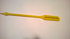 Lake City CAPO Club Swizzle Stick Agitador de Bebida Lança Amarela, usado comprar usado  Enviando para Brazil