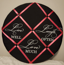 Pink black round for sale  Monroe