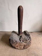 Melhor pátina antiga de madeira Burl triturador de martelo ótima forma, usado comprar usado  Enviando para Brazil