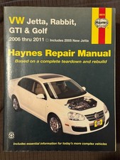 HAYNES VW Jetta, Rabbit, GTI, Golf 2006-11 manual de reparo 96019 comprar usado  Enviando para Brazil