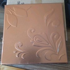 Azulejos Backsplash tom de cobre metálico em relevo 6”x6” 10 caixa aberta total  comprar usado Azulejos Backsplash tom de cobre metálico em relevo 6”x6” 10 caixa aberta total  comprar usado  Enviando para Brazil