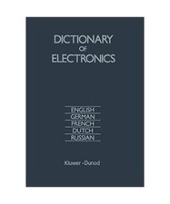 Dictionary electronics english d'occasion  Expédié en France